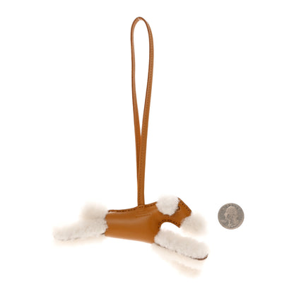 Hermes Milo Lambskin Shearling Budy Charm Biscuit 2 of 5