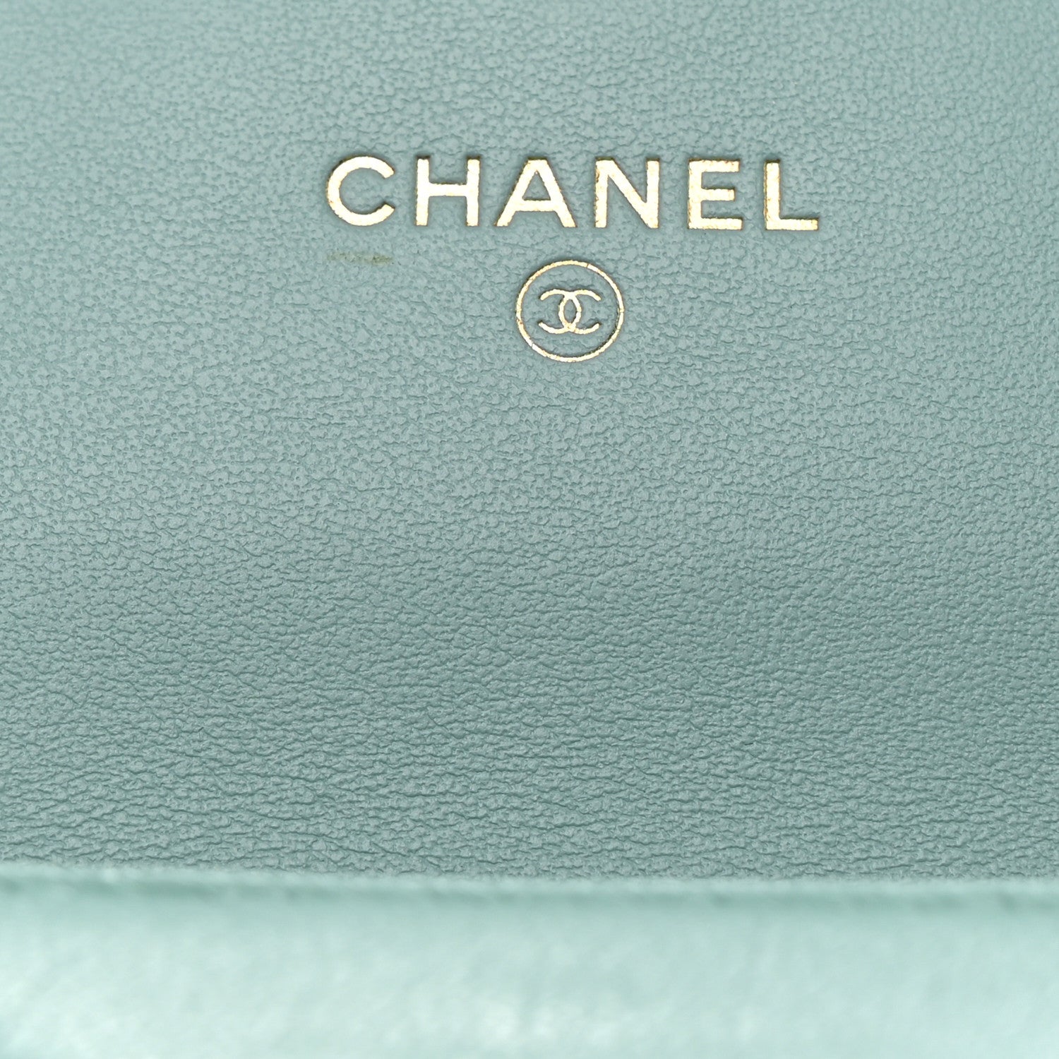 Chanel Lambskin Quilted Chanel 19 Flap Wallet Light Blue 6 of 8