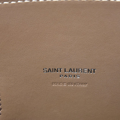 Saint Laurent Grained Calfskin Topstich Baby Sac De Jour Taupe 7 of 8