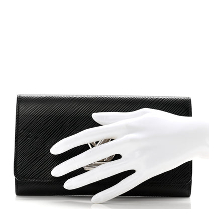 Louis Vuitton Epi Twist Wallet Black 2 of 10