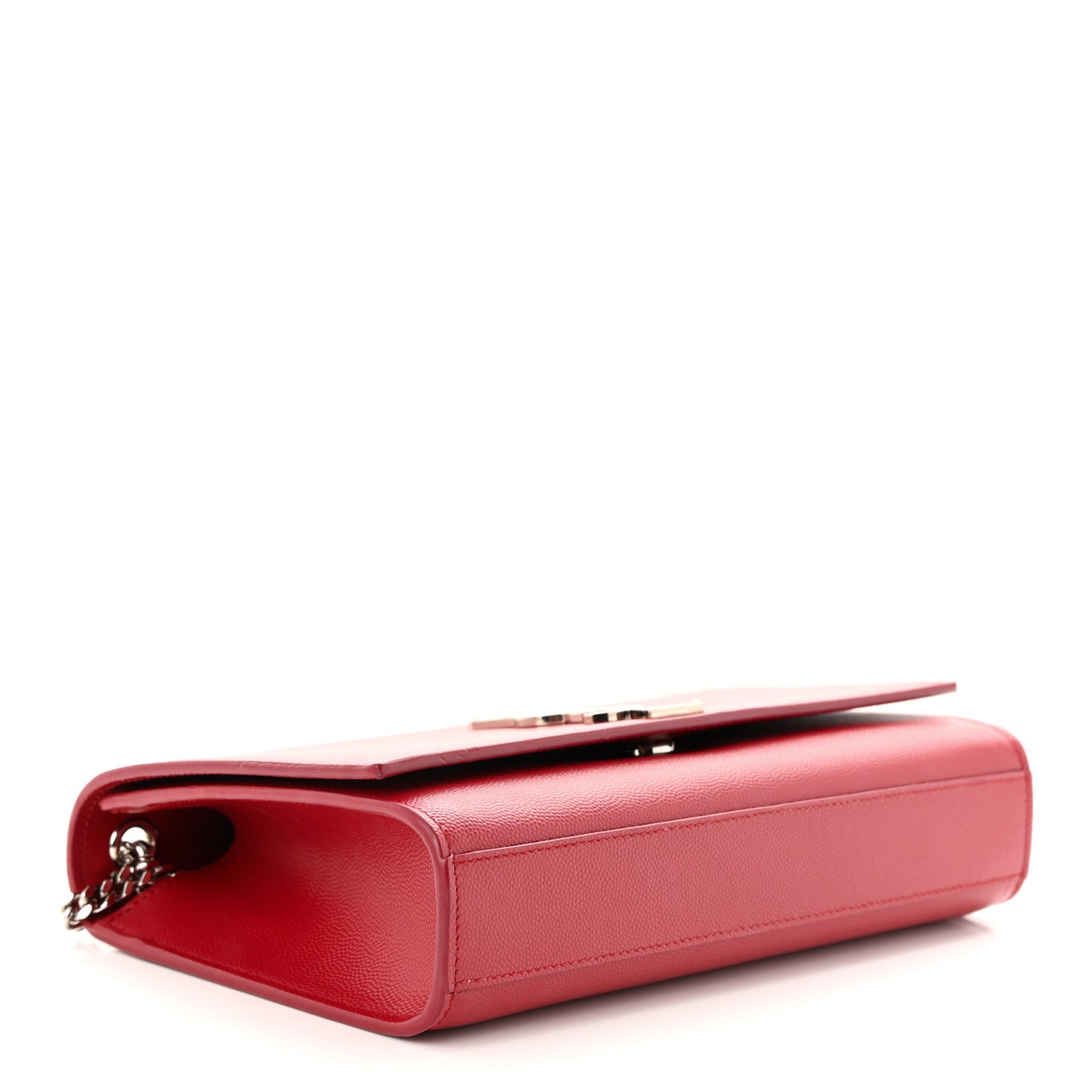 Grain De Poudre Medium Monogram Kate Satchel Red