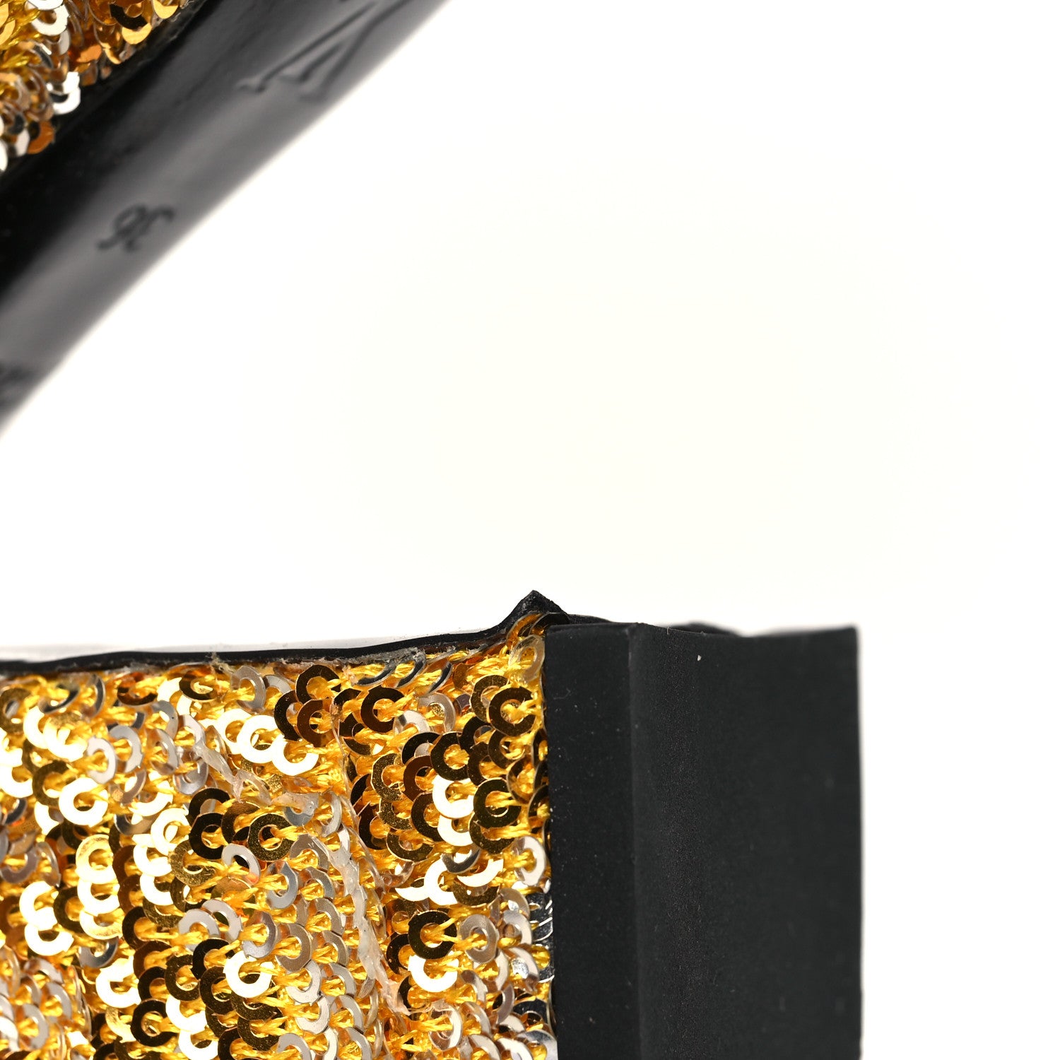 Louis Vuitton Sequin Donna High Boots 36 Gold 9 of 9