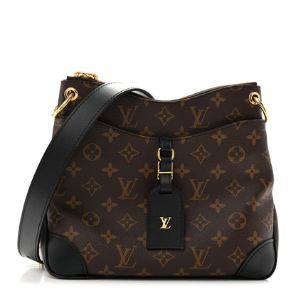Louis Vuitton Monogram Odeon PM Black 1 of 12
