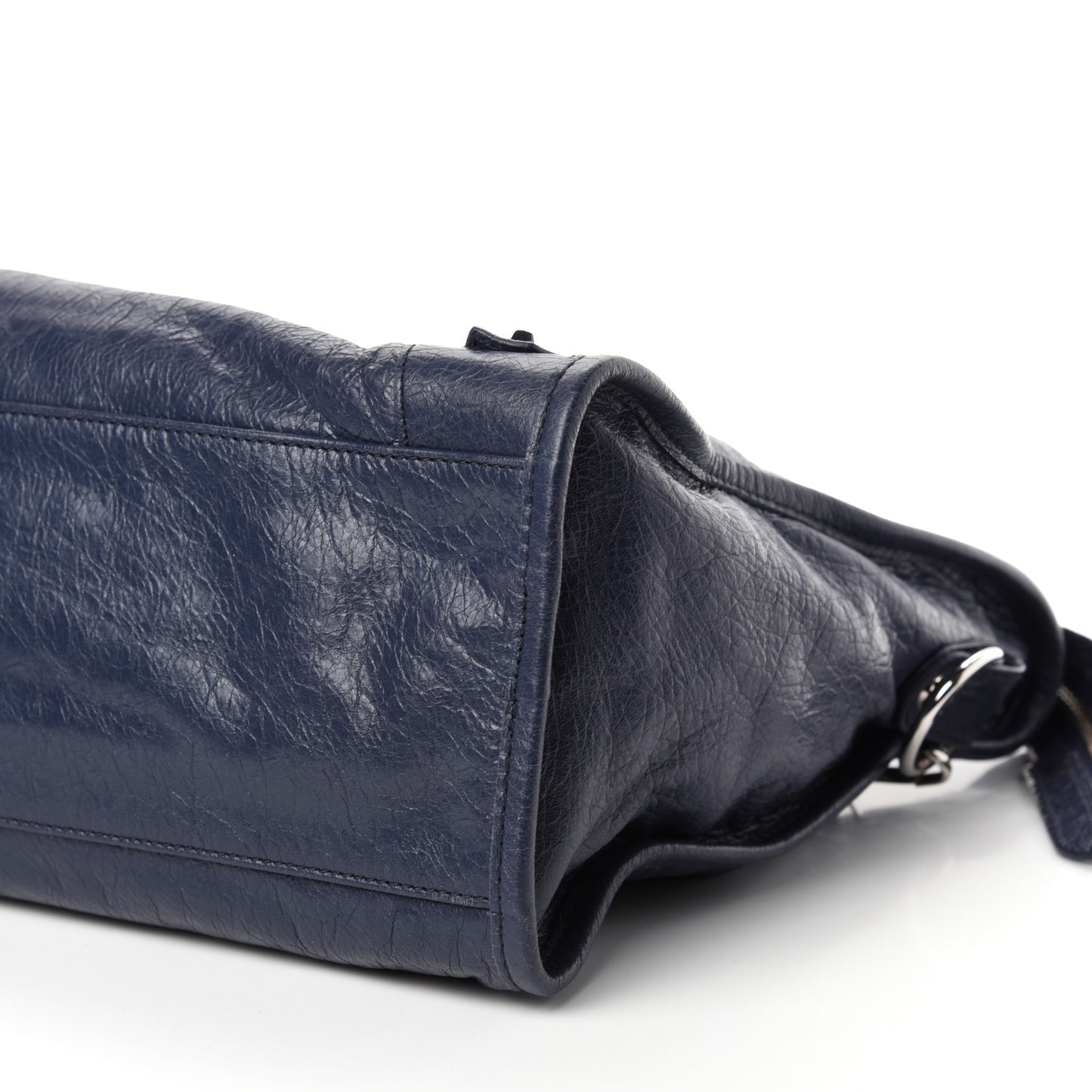 Agneau Classic Silver Hardware City Gris Chartreux