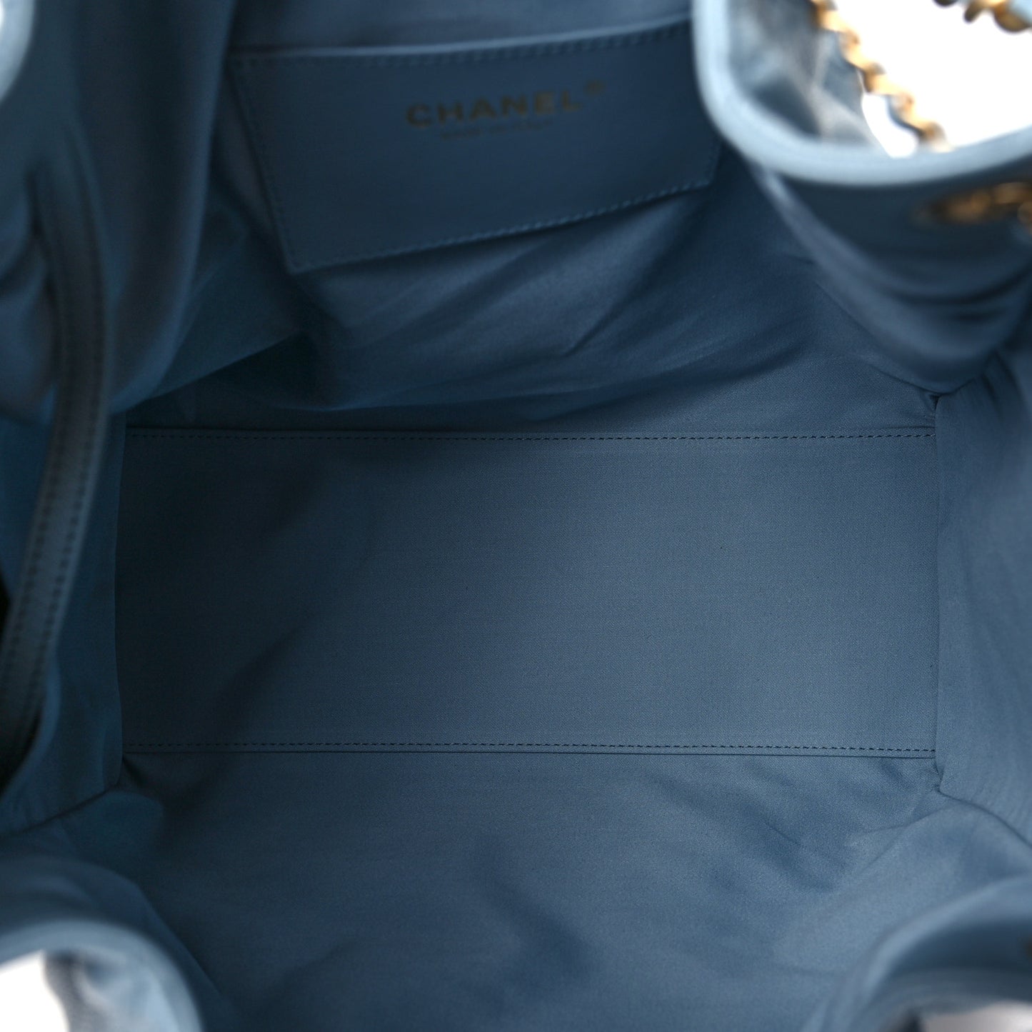 Caviar Quilted Medium Chanel 25 Handbag Blue