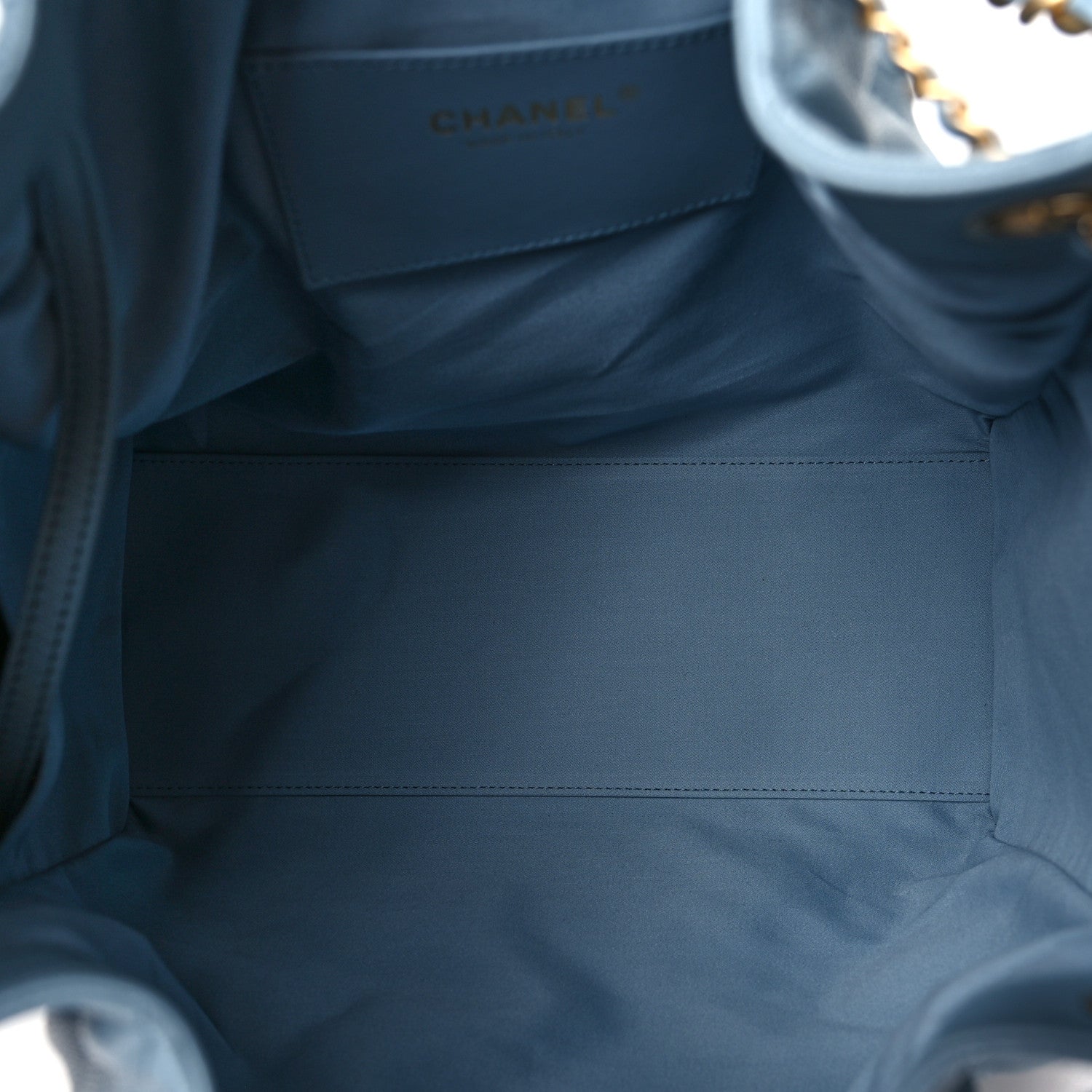 Chanel Caviar Quilted Medium Chanel 25 Handbag Blue 6 of 11