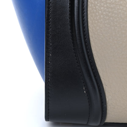 Celine Elephant Calfskin Mini Tri-Color Luggage Beige 13 of 15