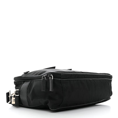 Prada Tessuto Nylon Saffiano Briefcase Black 4 of 15