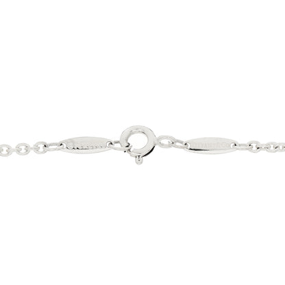 Tiffany Sterling Silver Elsa Peretti Open Heart Charm Bracelet 3 of 5