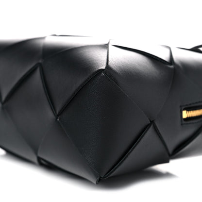 Bottega Veneta Lambskin Intreccio Small Cassette Camera Bag Black 7 of 9