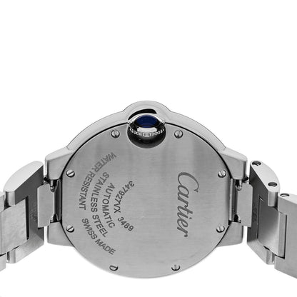 Cartier Stainless Steel 33mm Ballon Bleu De Cartier Automatic Watch 4 of 5