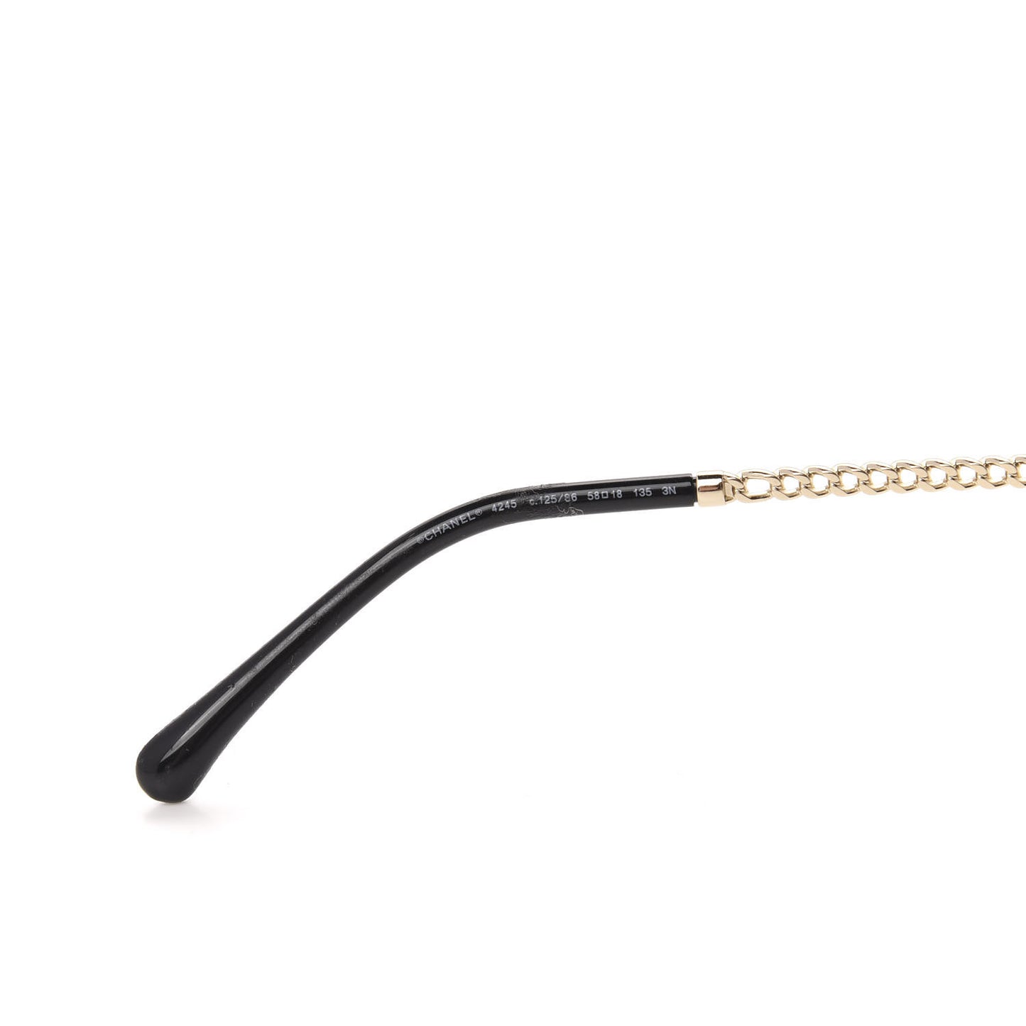 Round Chain Sunglasses 4245 Gold