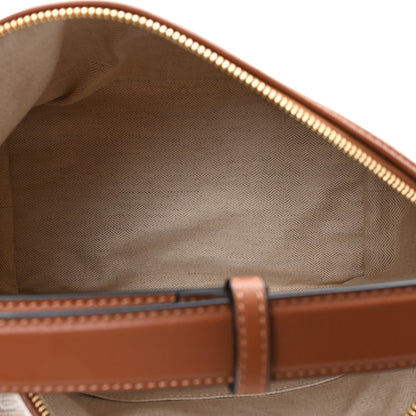 Loewe Jacquard Anagram Calfskin Medium Cubi Bag Ecru Tan 5 of 9