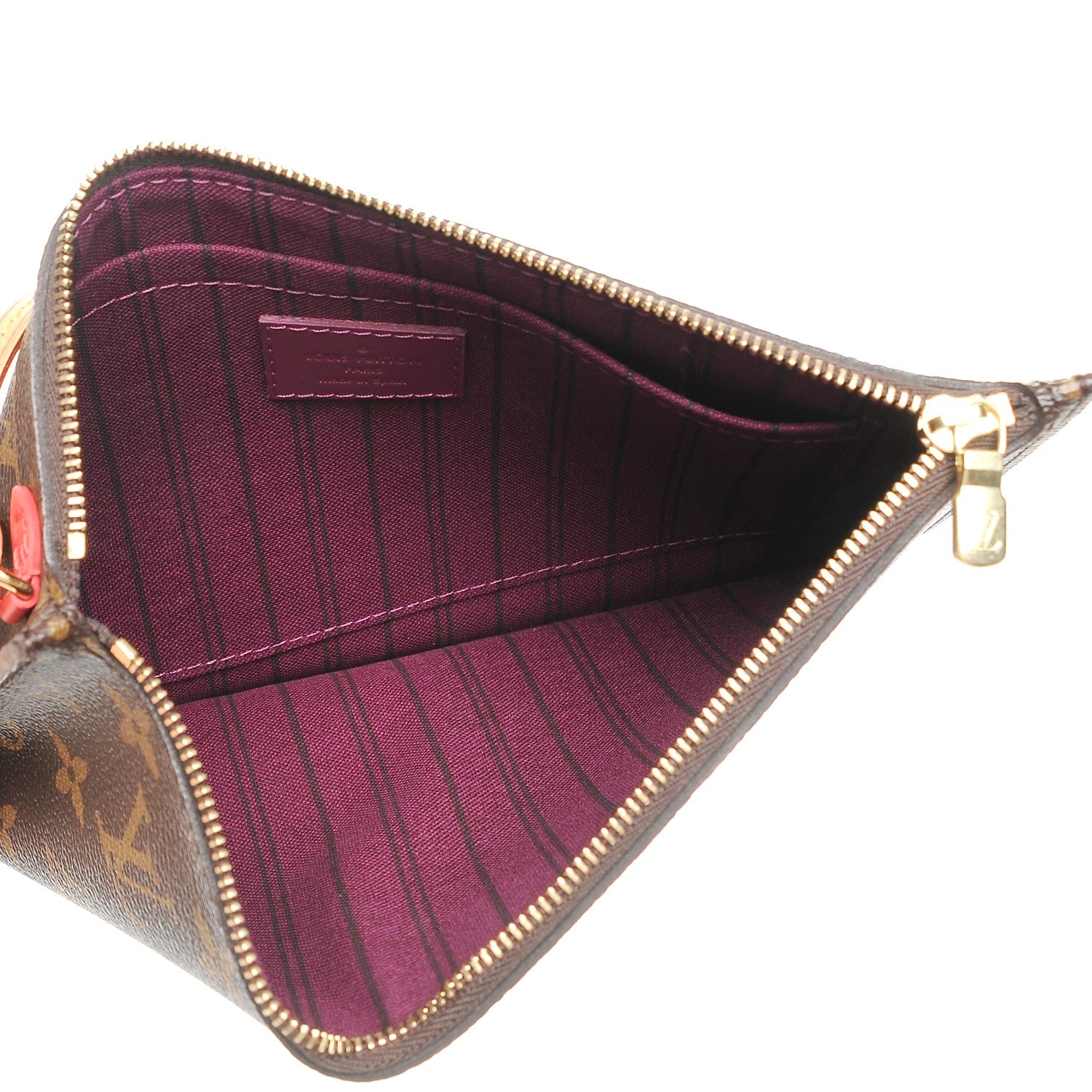 Louis Vuitton Monogram Totem Neverfull MM GM Pochette Magenta 5 of 7
