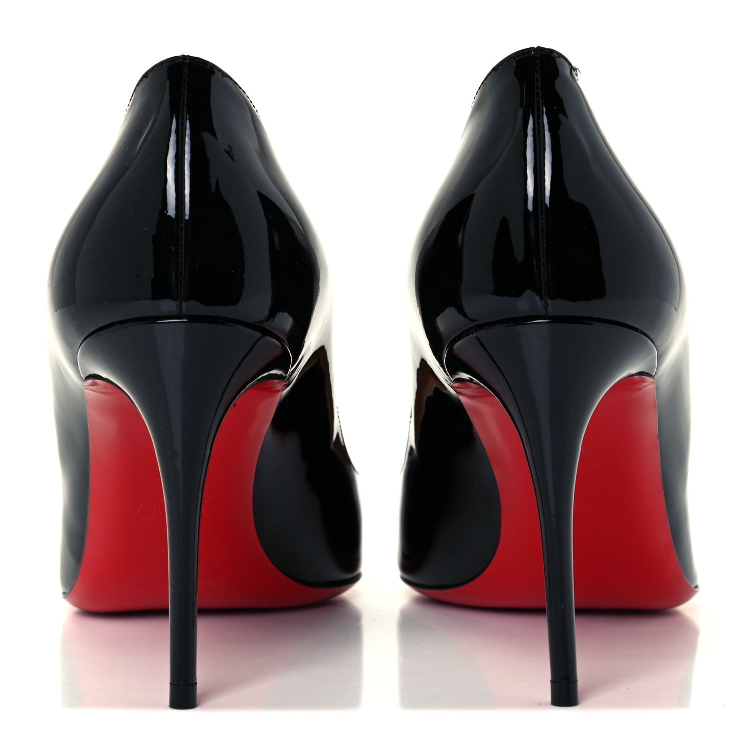 Christian Louboutin Patent Pigalle Follies 85 Pumps 40.5 Black 6 of 10