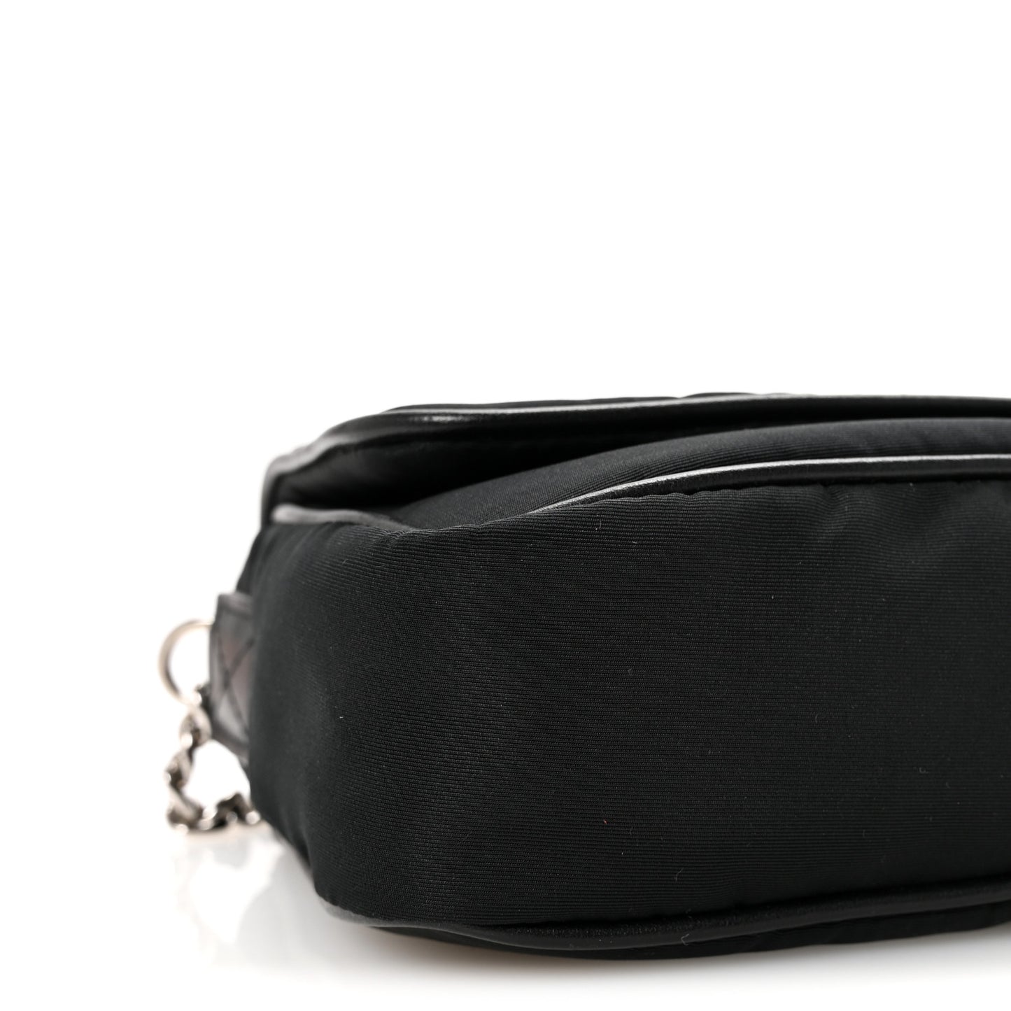 Nylon Skull Small Crossbody Bag Black