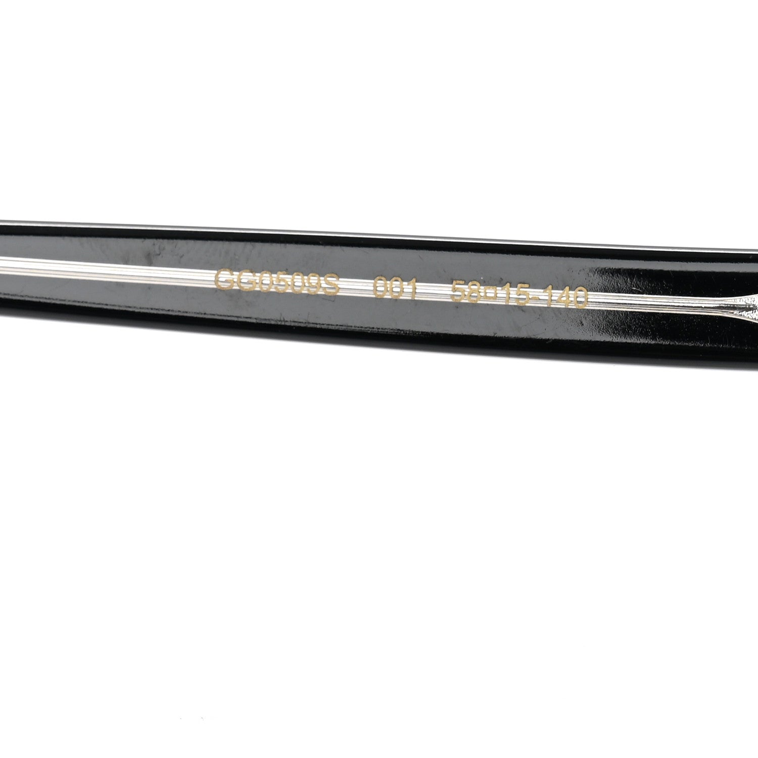 Gucci Acetate Oversize Round Frame Sunglasses GG0509S Black 5 of 7