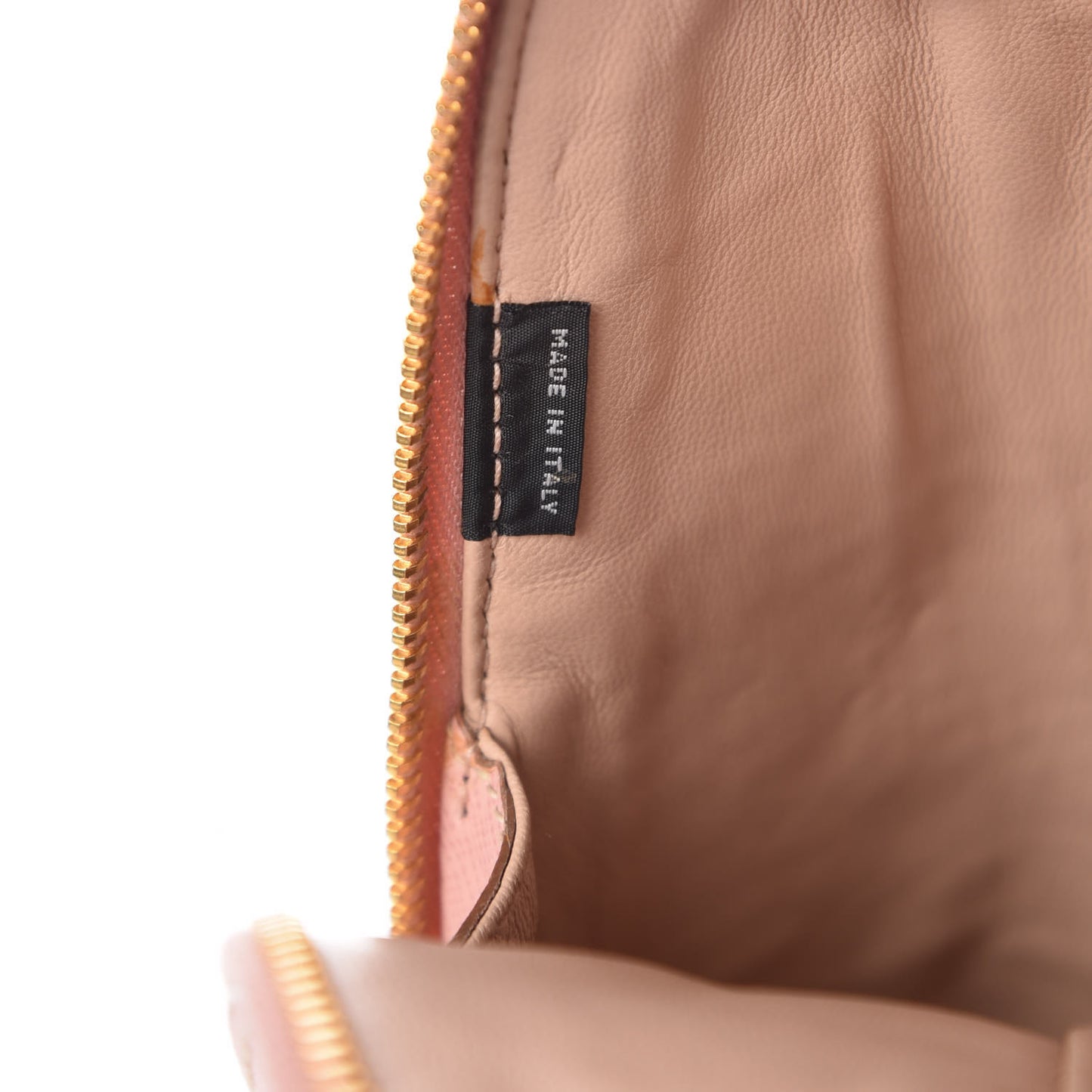 Saffiano Lux Bi-Color Promenade Dome Tote Orchidea Talco