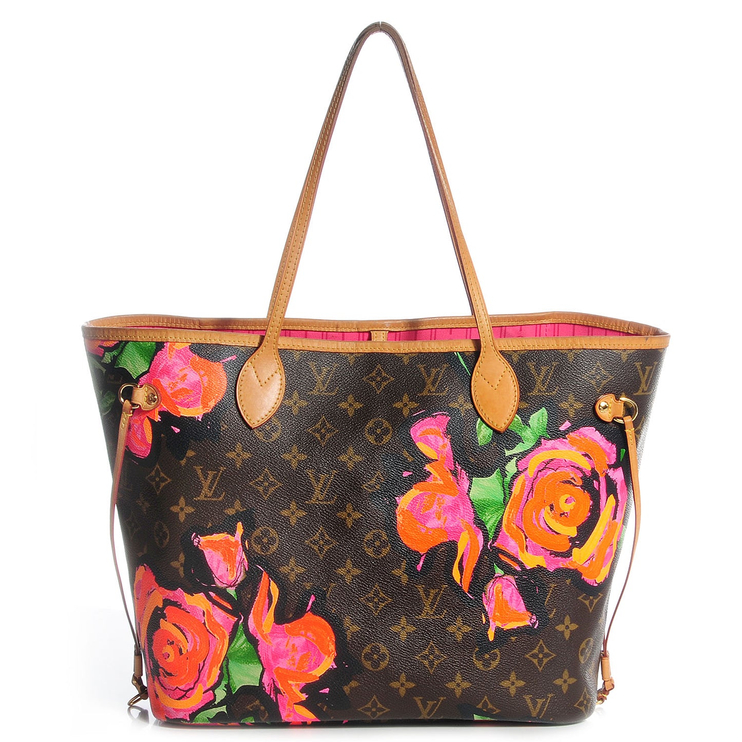 Monogram Roses Neverfull MM