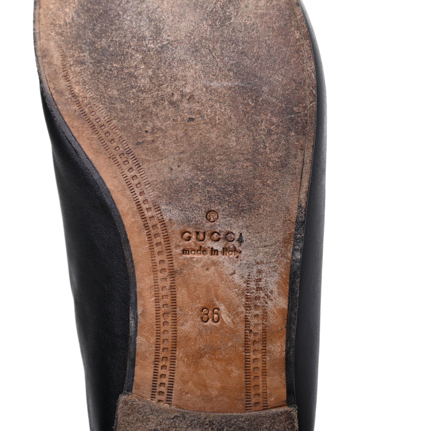 Lambskin Womens Brixton Horsebit Loafers 36 Black