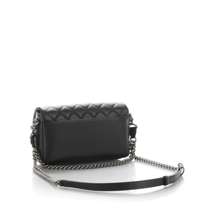 Chanel Calfskin Quilted Large Rock My Shoulder Flap Black 4 of 8