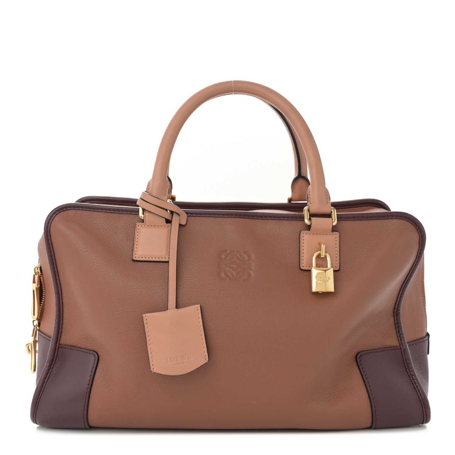 Loewe Calfskin Amazona 36 Brown Oxblood 1 of 11