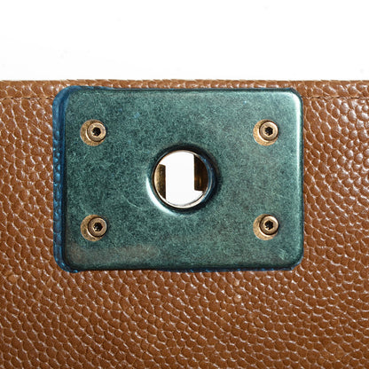 Chanel Caviar Quilted Medium Boy Flap Light Brown 9 of 9