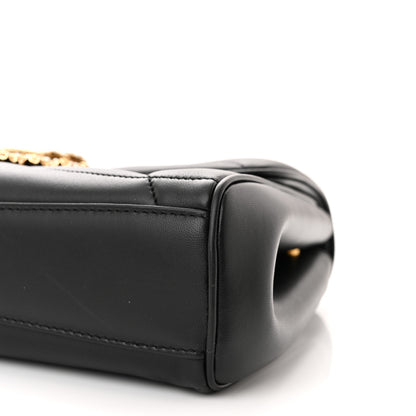Dolce & Gabbana Nappa Quilted Devotion Bag Black 9 of 10
