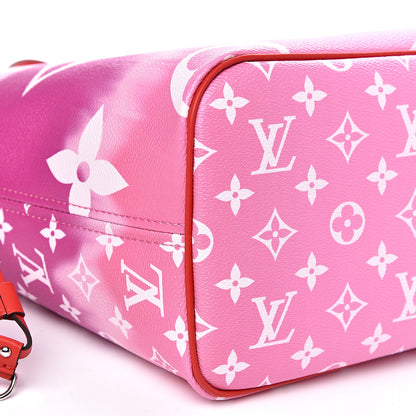 Louis Vuitton Monogram Escale Neverfull MM Rouge 8 of 10