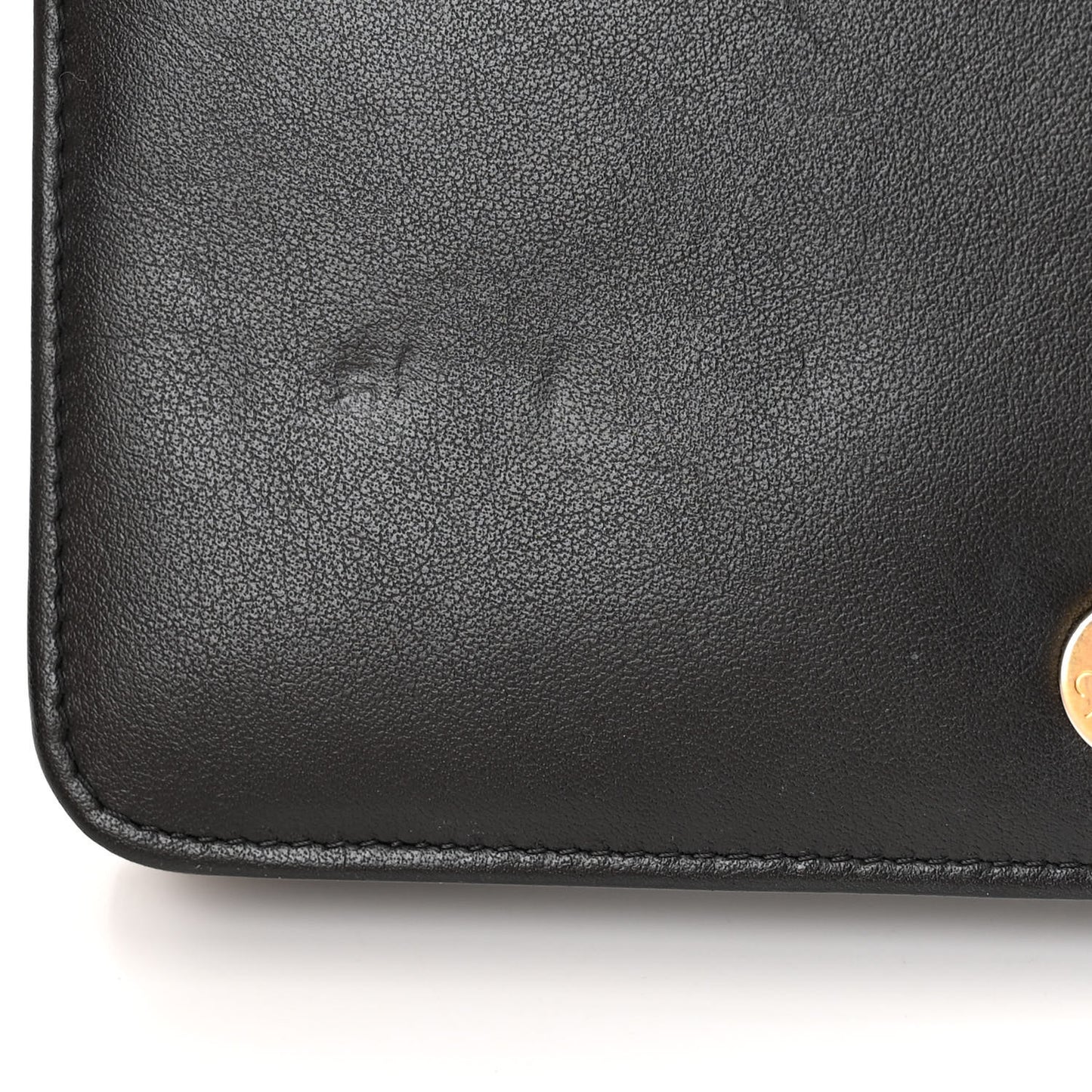 Caviar Quilted Boy Wallet On Chain WOC Black