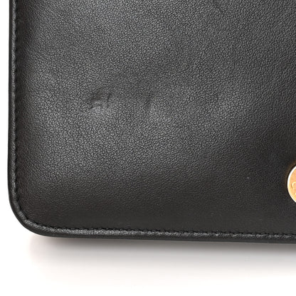 Chanel Caviar Quilted Boy Wallet On Chain WOC Black 13 of 14