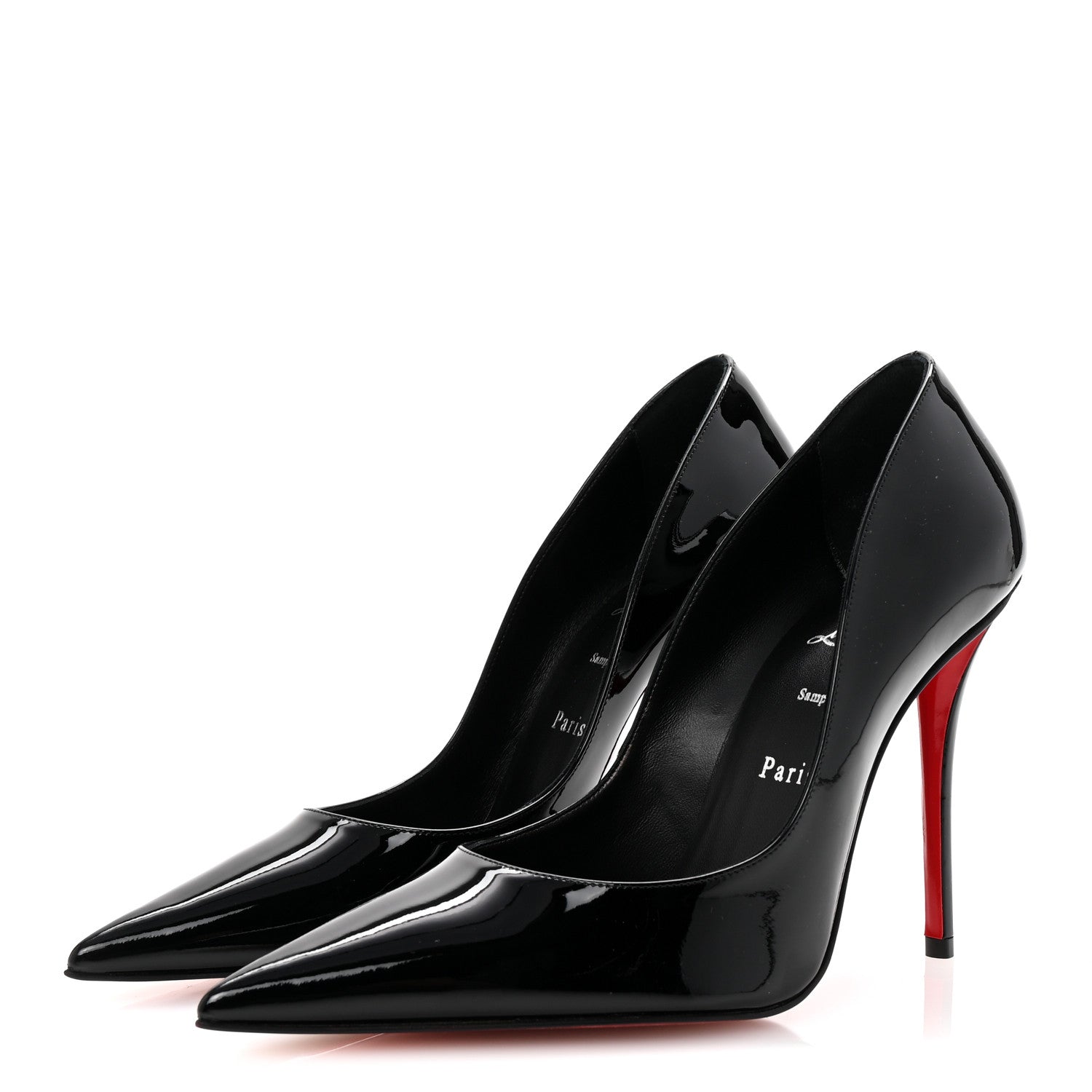 Christian Louboutin Patent Miss Z 100 Pumps 39 Black 4 of 9