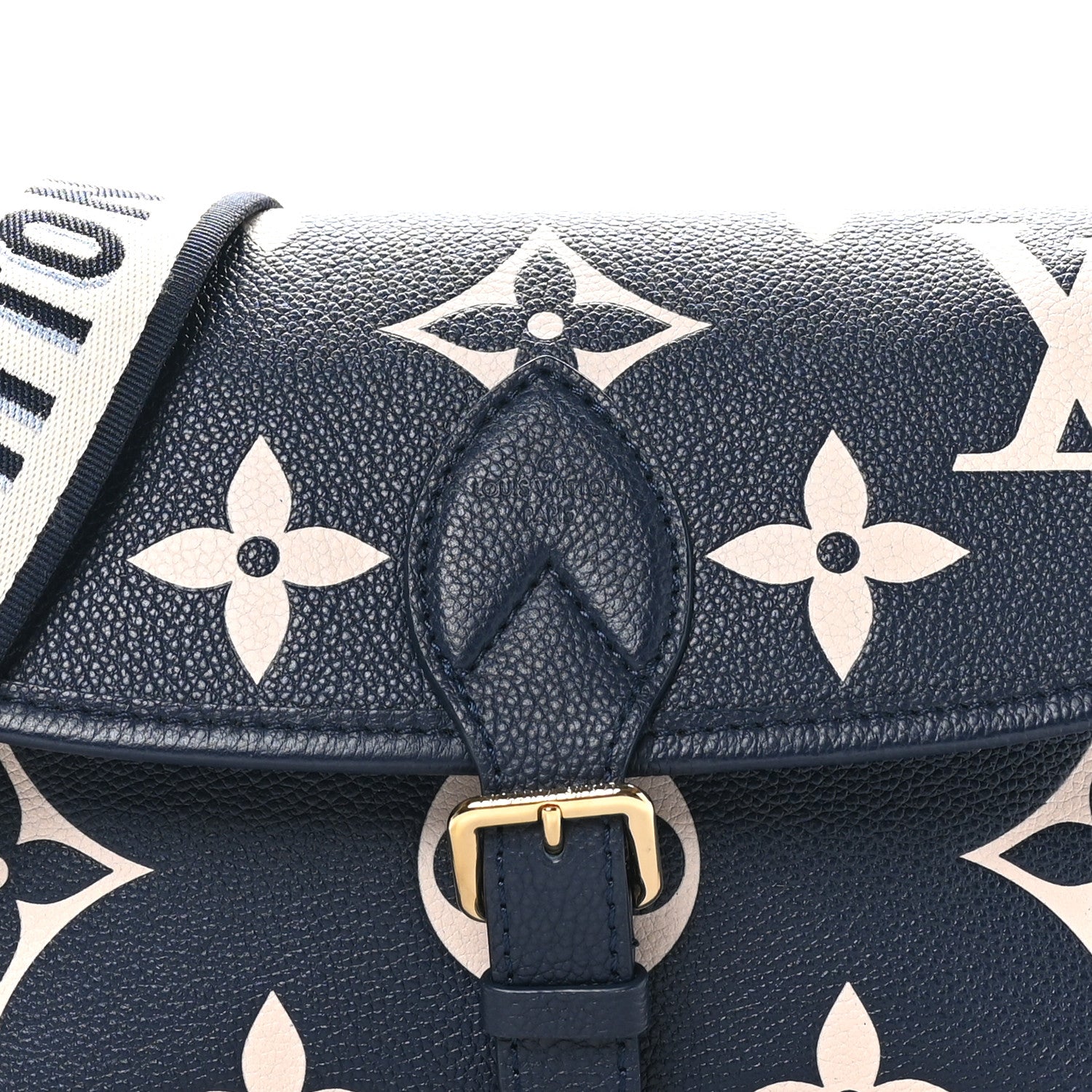 Louis Vuitton Empreinte Giant Monogram Diane Navy Creme 7 of 9