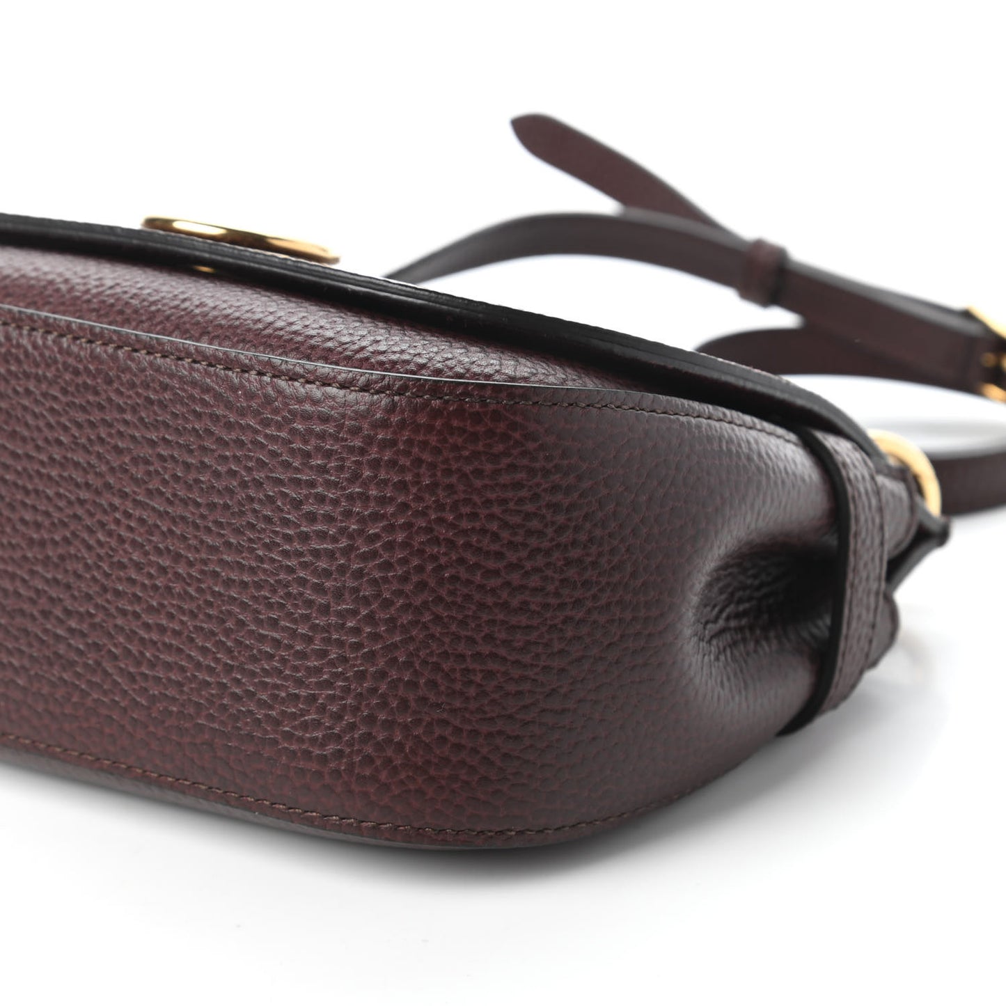 Small Classic Grain Amberley Satchel Oxblood