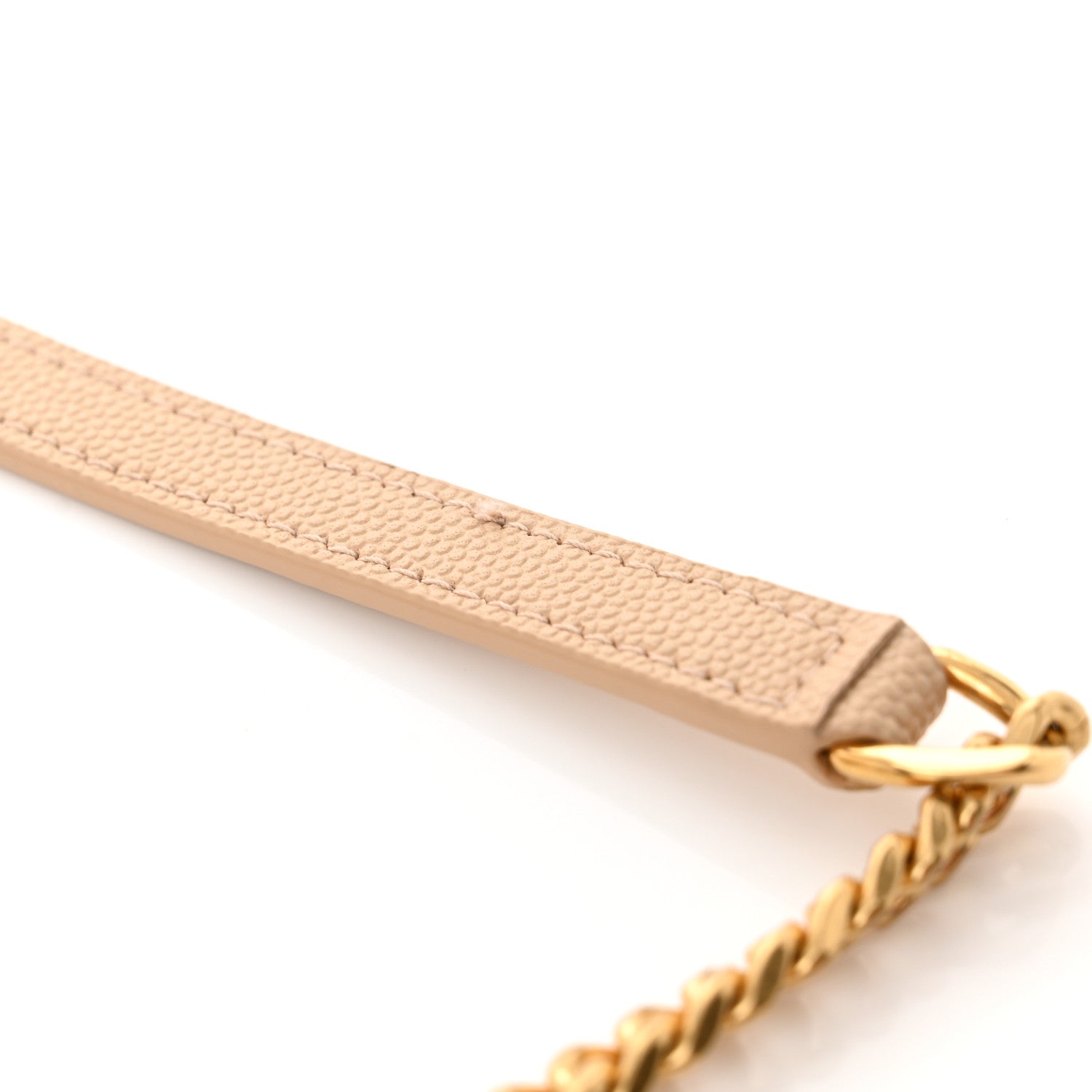 Saint Laurent Grain De Poudre Matelasse Monogram Mini Lou Camera Bag Nude Powder 12 of 12