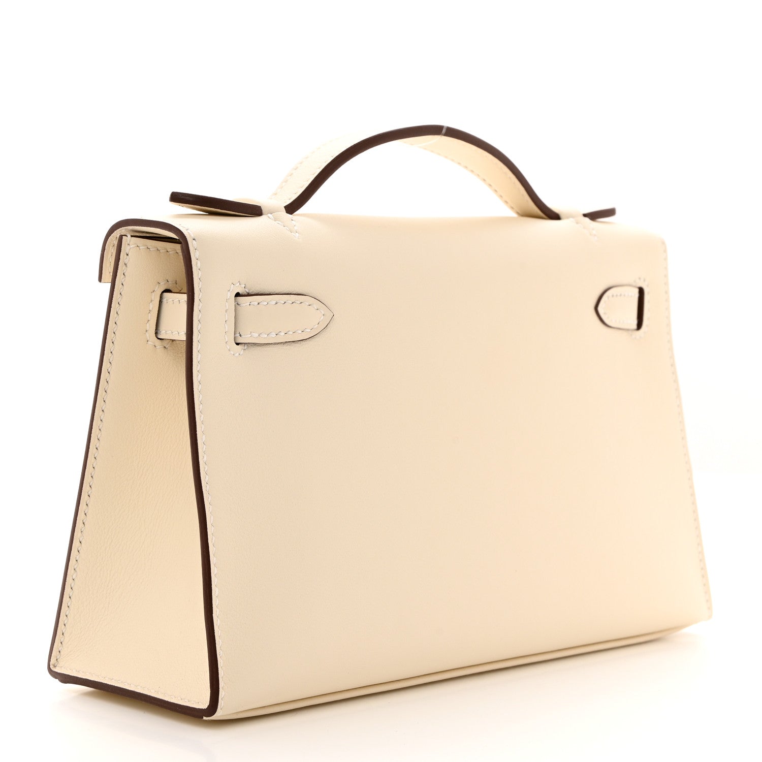 Hermes Swift Kelly Pochette Clutch Nata 3 of 11