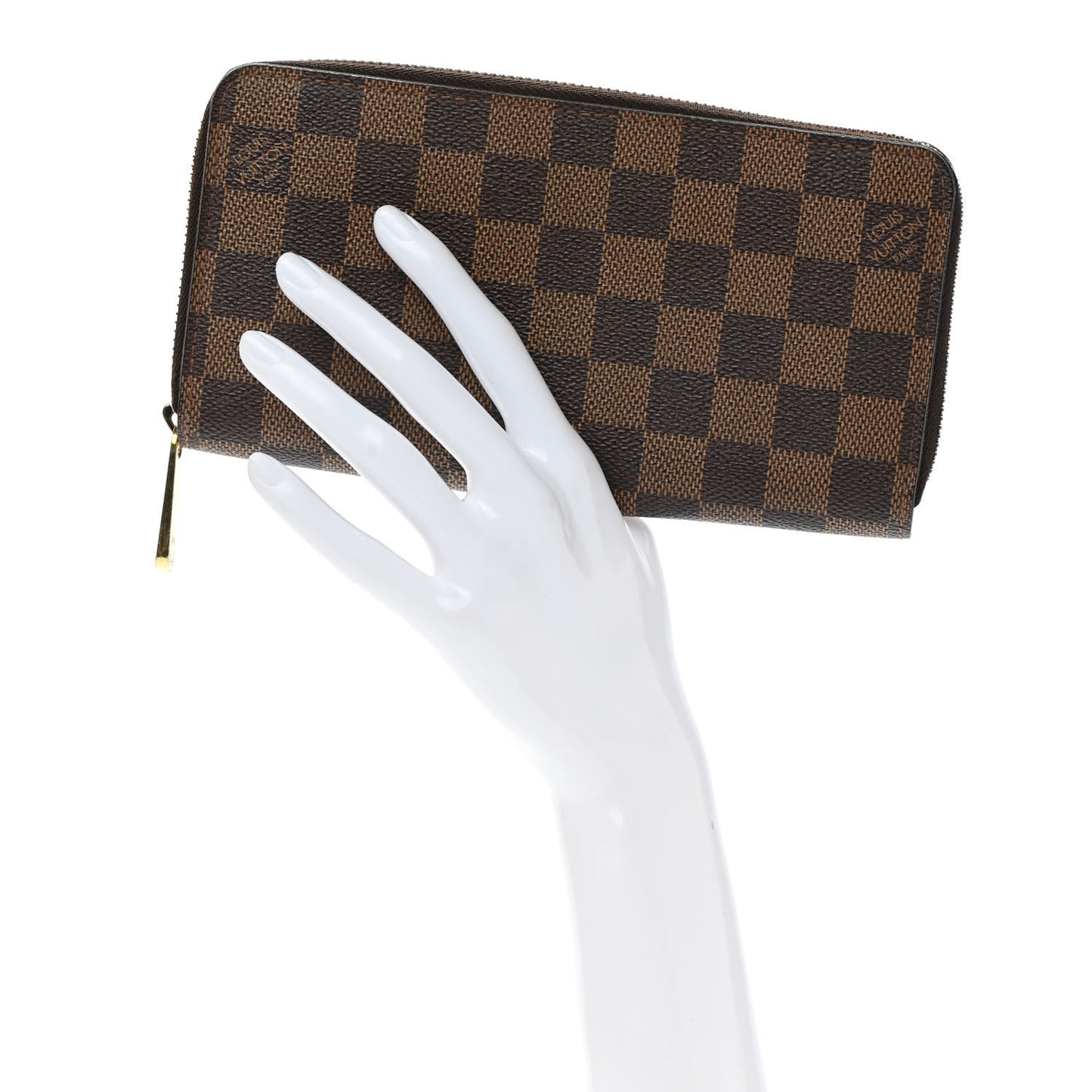 Damier Ebene Zippy Wallet