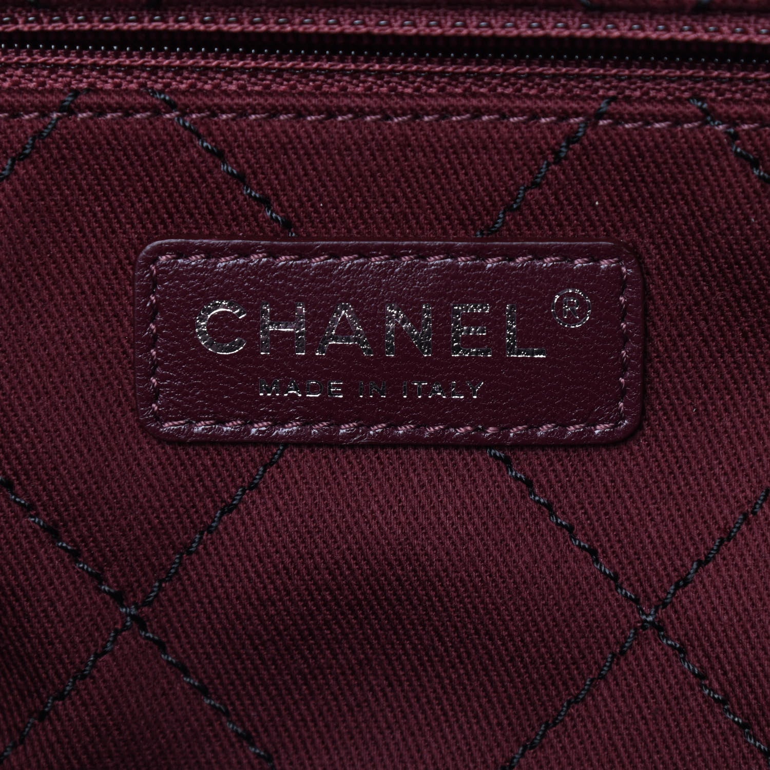 Chanel Grained Calfskin Quilted Small Daily Shopping Tote Black 5 of 6