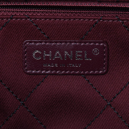 Chanel Grained Calfskin Quilted Small Daily Shopping Tote Black 5 of 6