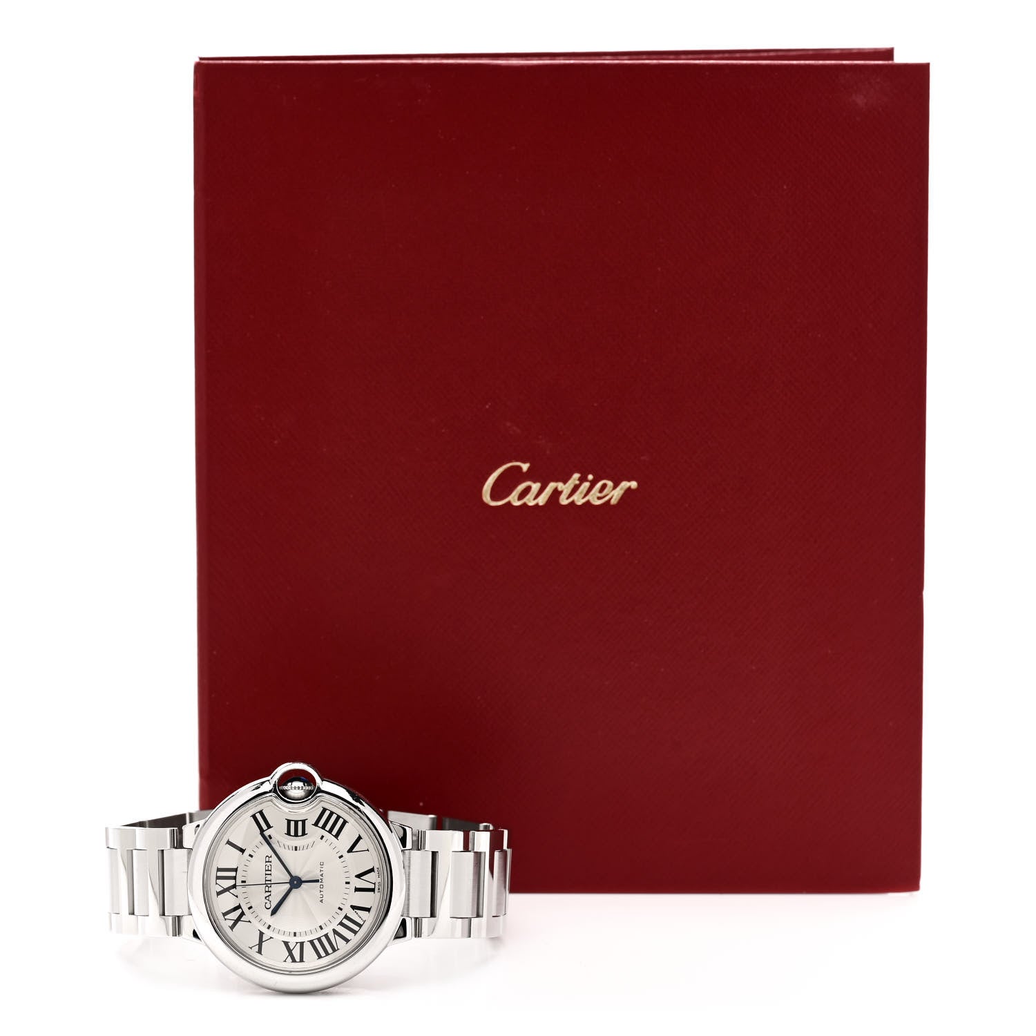 Cartier Stainless Steel 36mm Ballon Bleu De Cartier Automatic Watch 5 of 5