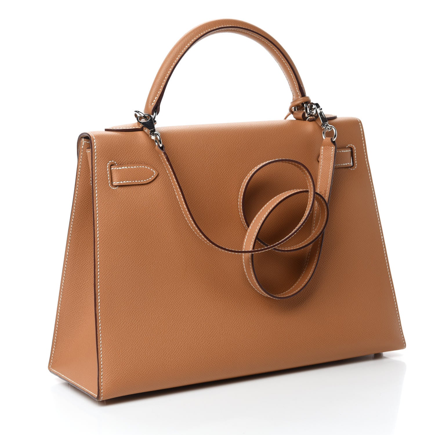 Hermes Epsom Kelly Sellier 32 Naturelle 3 of 10