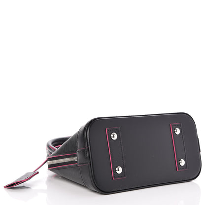 Louis Vuitton Epi Alma BB Black Hot Pink 4 of 7