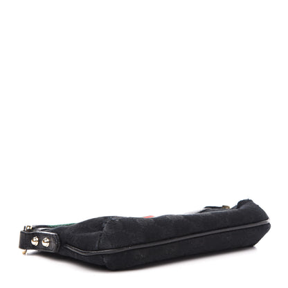 Gucci Monogram Jolicoeur Wristlet Black 4 of 14