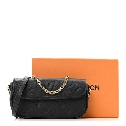 Louis Vuitton Empreinte Monogram Giant Ivy Wallet On Chain Black 13 of 13