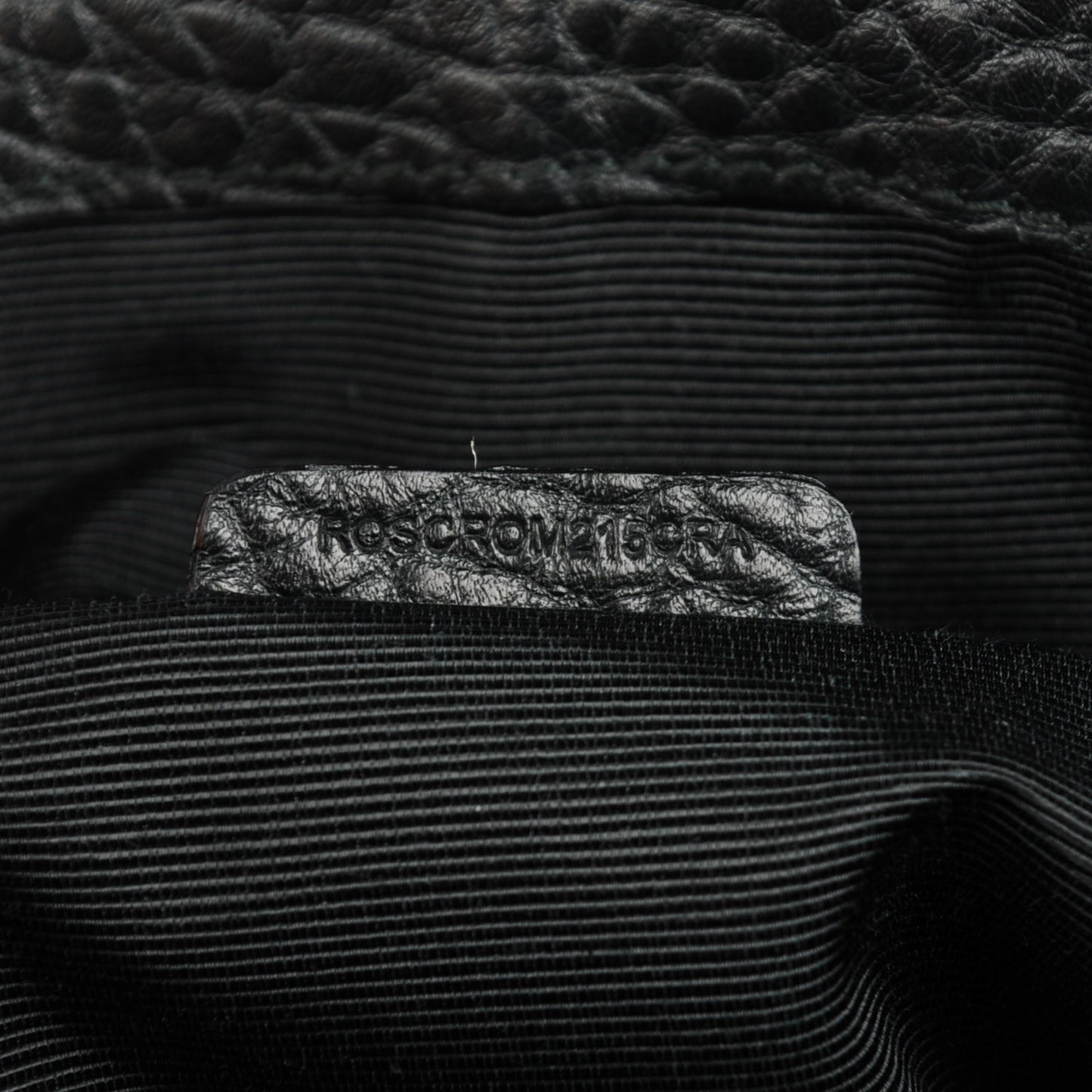 Heritage Grain Leather Small Gladstone Black