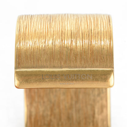 Louis Vuitton Ecusson Cuff Gold 4 of 4