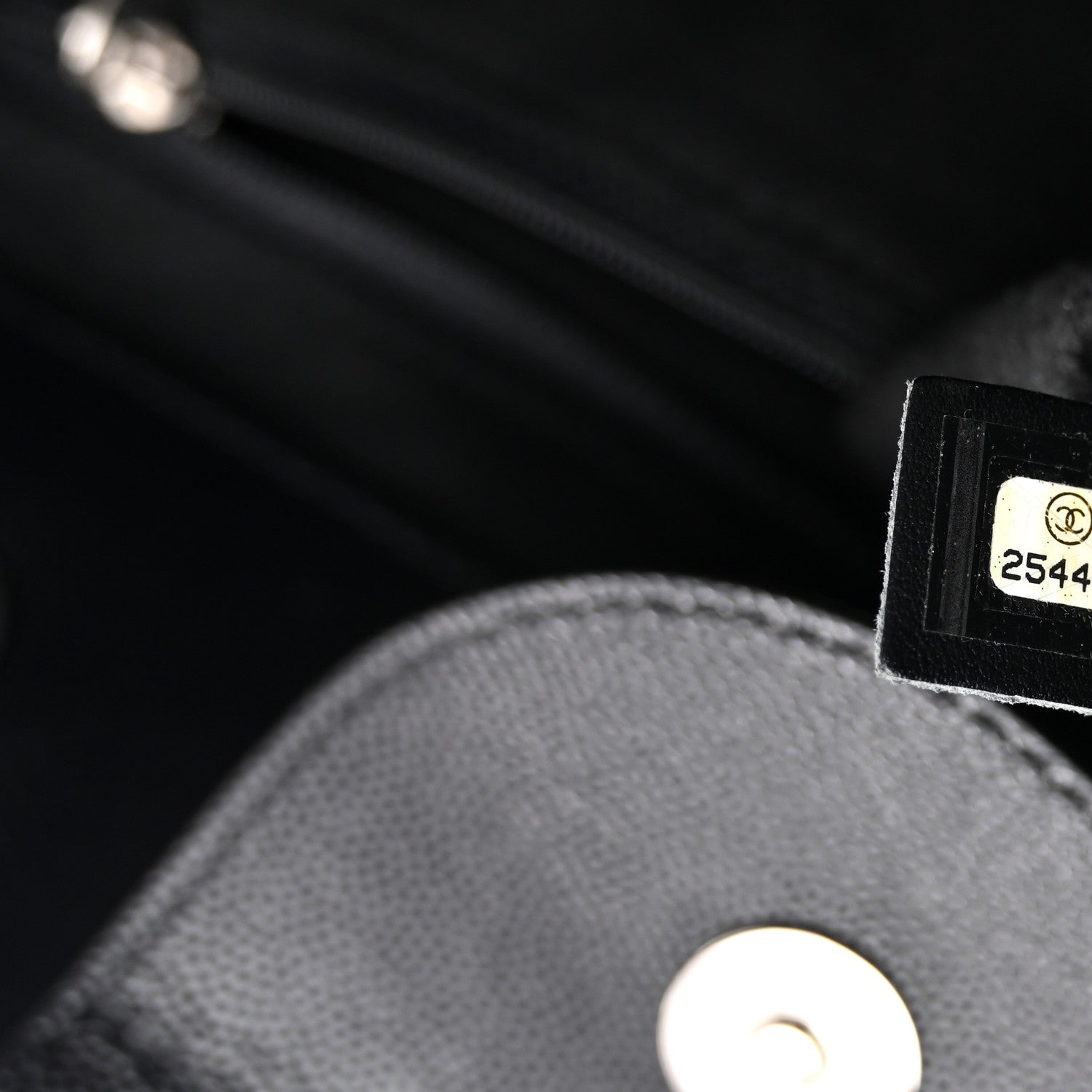 Chanel Caviar Medium Studded Deauville Tote Black 7 of 12
