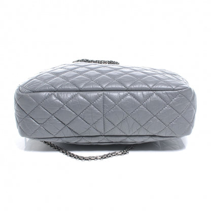 Chanel Aged Calfskin Quilted Large Reissue Camera Case Grey 4 of 7