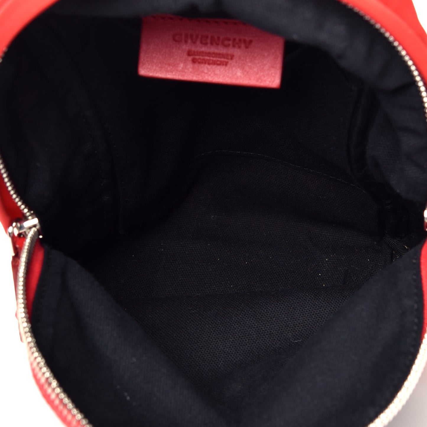 Nylon Bambi Print Nano Backpack Red