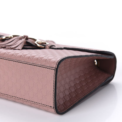 Gucci Microguccissima Medium Emily Chain Shoulder Bag Soft Pink 7 of 10